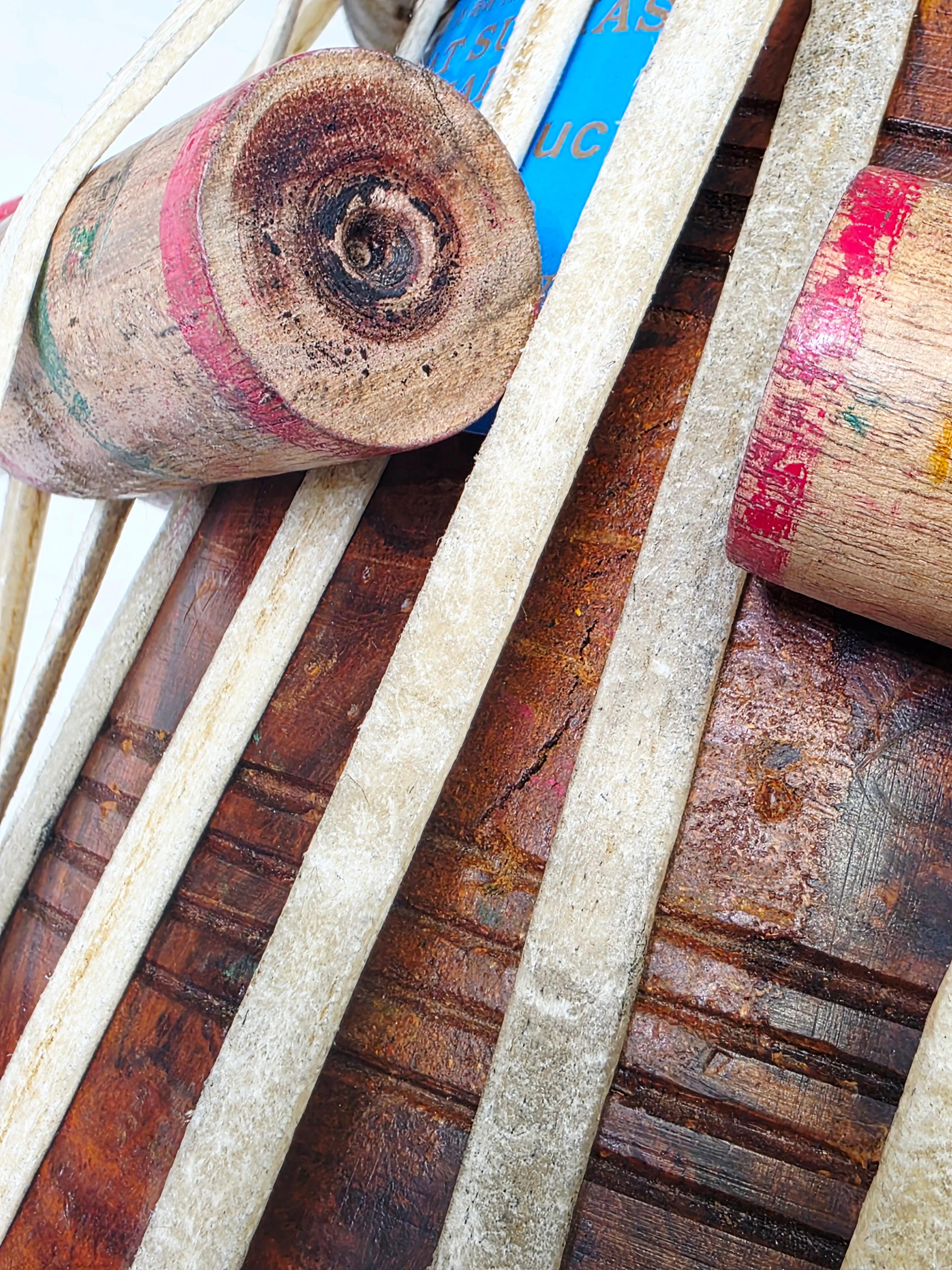 AgniNaad – 6" A/A# Red Sheesham Bharat Dayan *Minor Cosmetic Filled in Crack* Minor Ringing* - Image 7