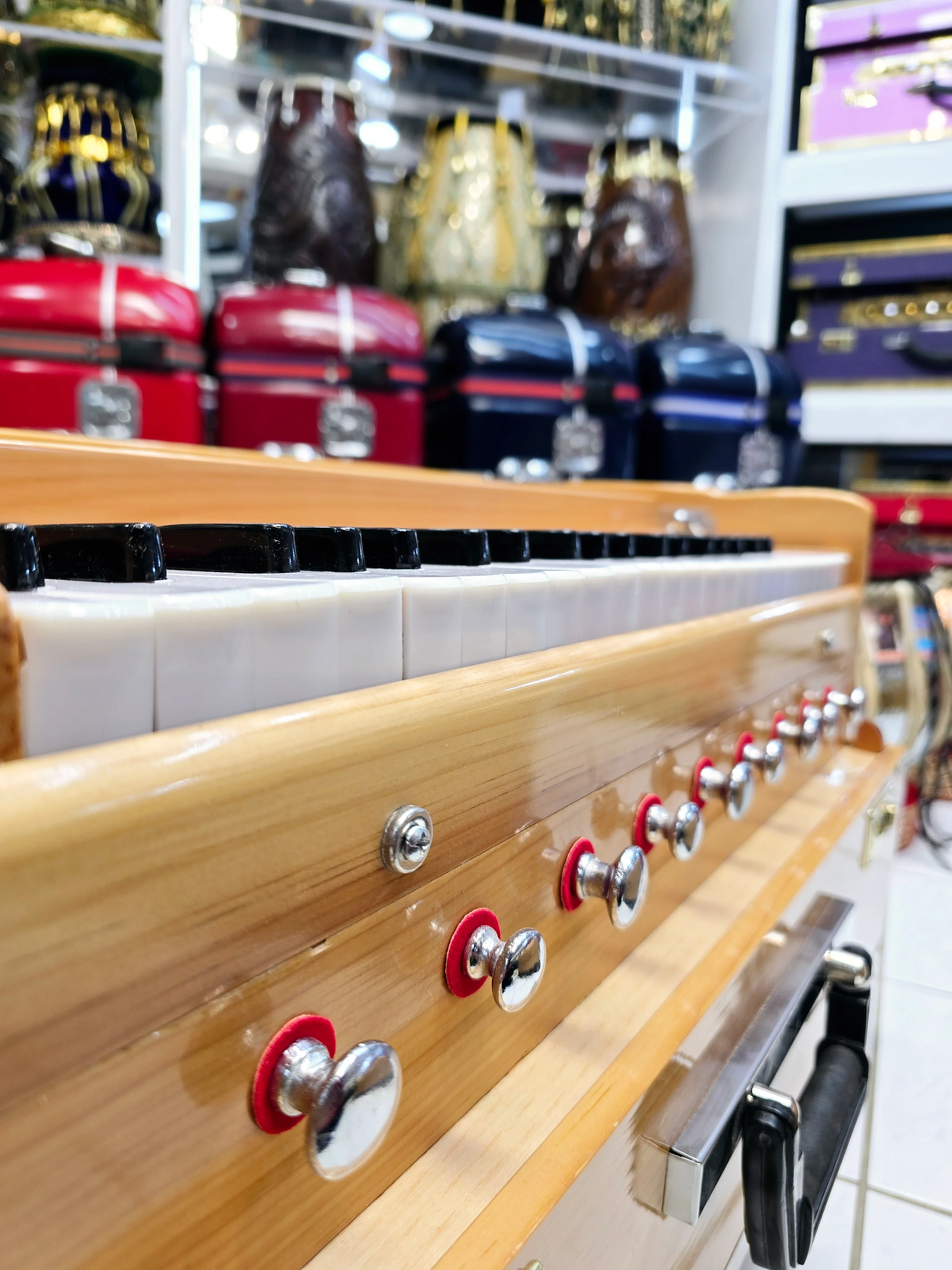 Ember Trekker Harmonium – Professional 2-Reed Traveller with LHC - Image 3