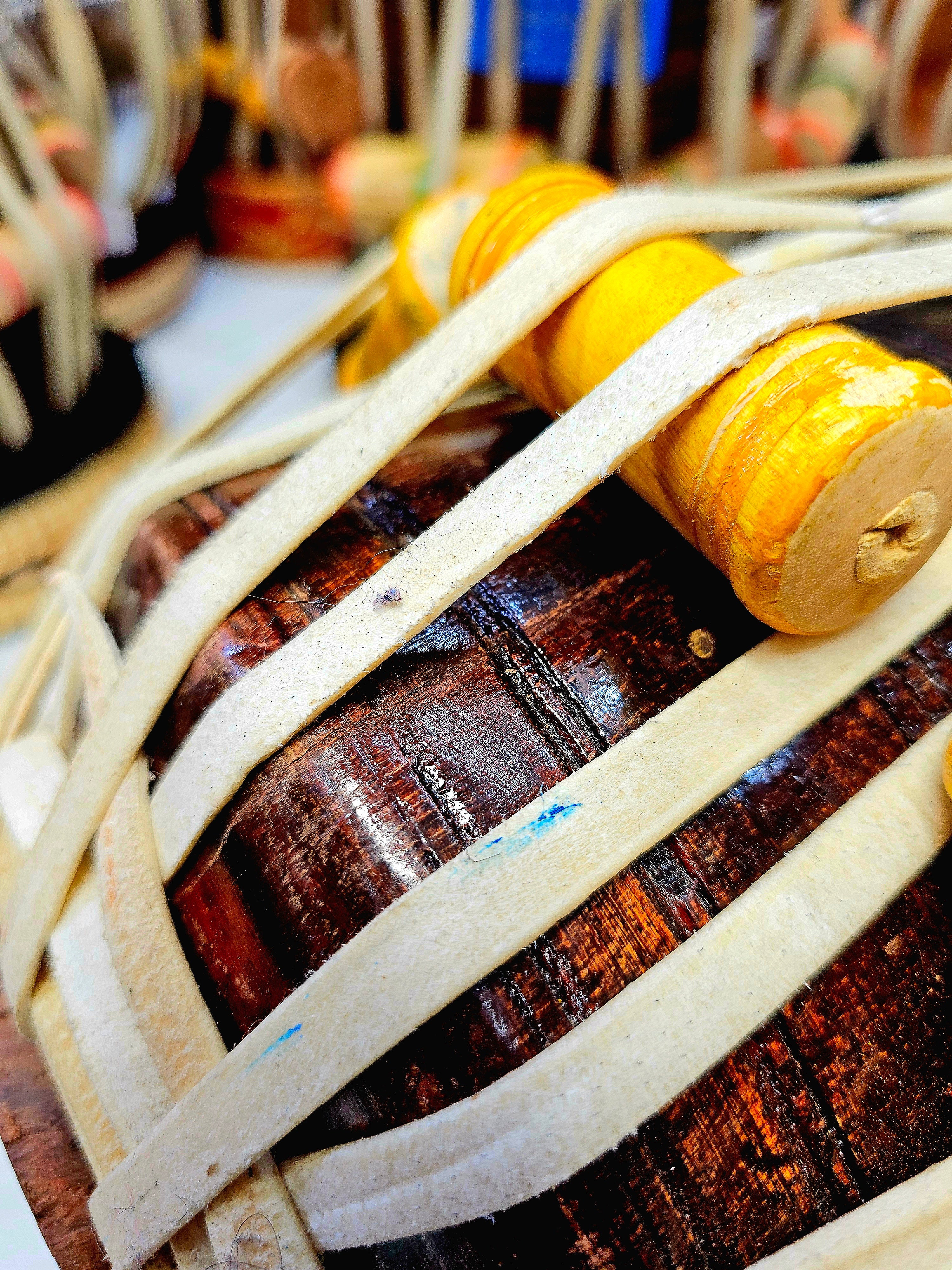 Midnight Harmony Dayan: 5.5" Black Sheesham Qasim Head A/A#/B Dayan *Minor Cosmetic Defects *Gently Used - Image 12