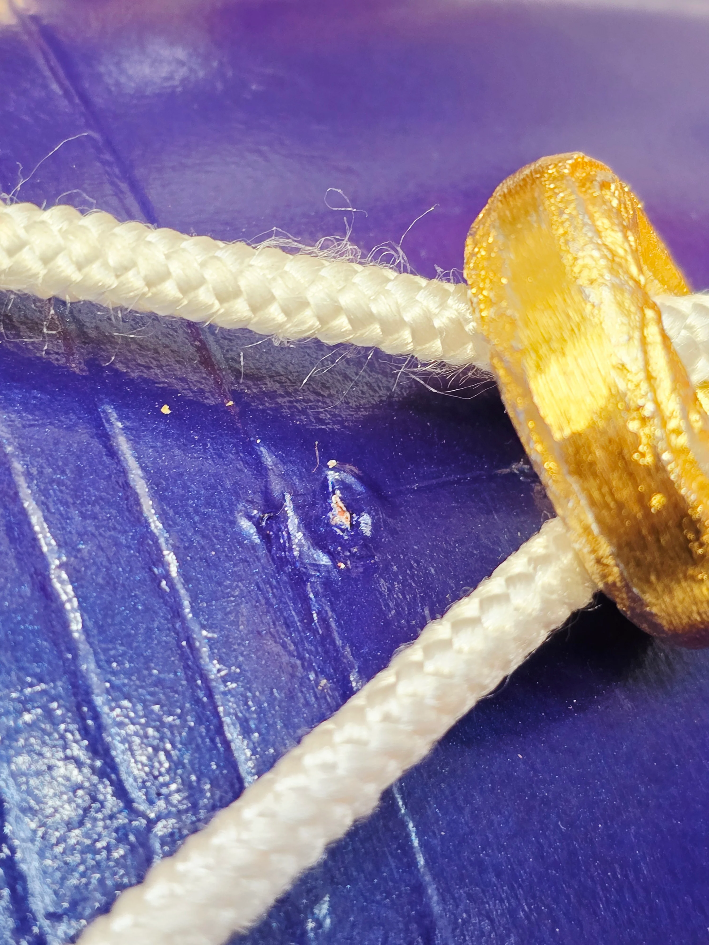 Neel Shakti — 20" Matte Navy West Indian Dholak (Black Skins) *Minor Cosmetic Blemishes - Image 7