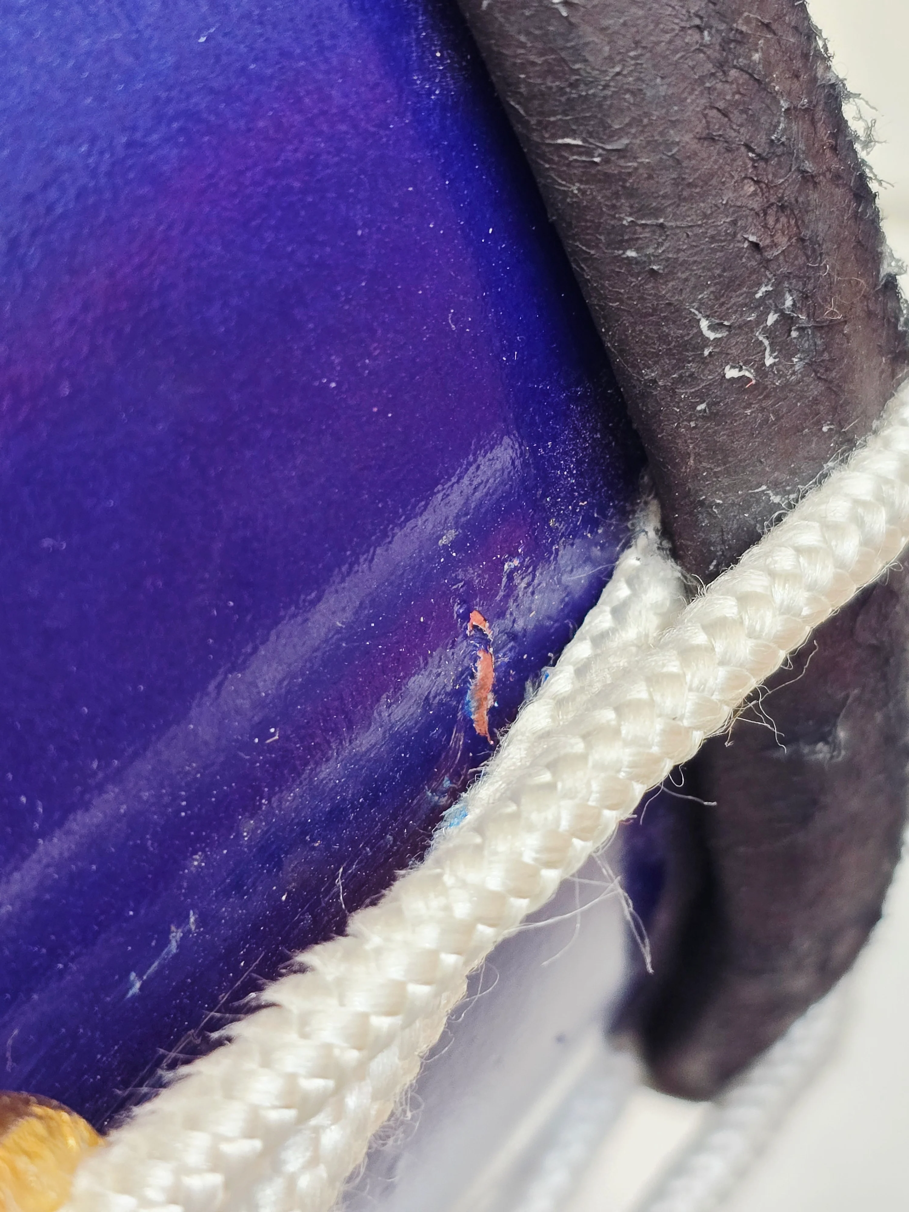 Neel Shakti — 20" Matte Navy West Indian Dholak (Black Skins) *Minor Cosmetic Blemishes - Image 8