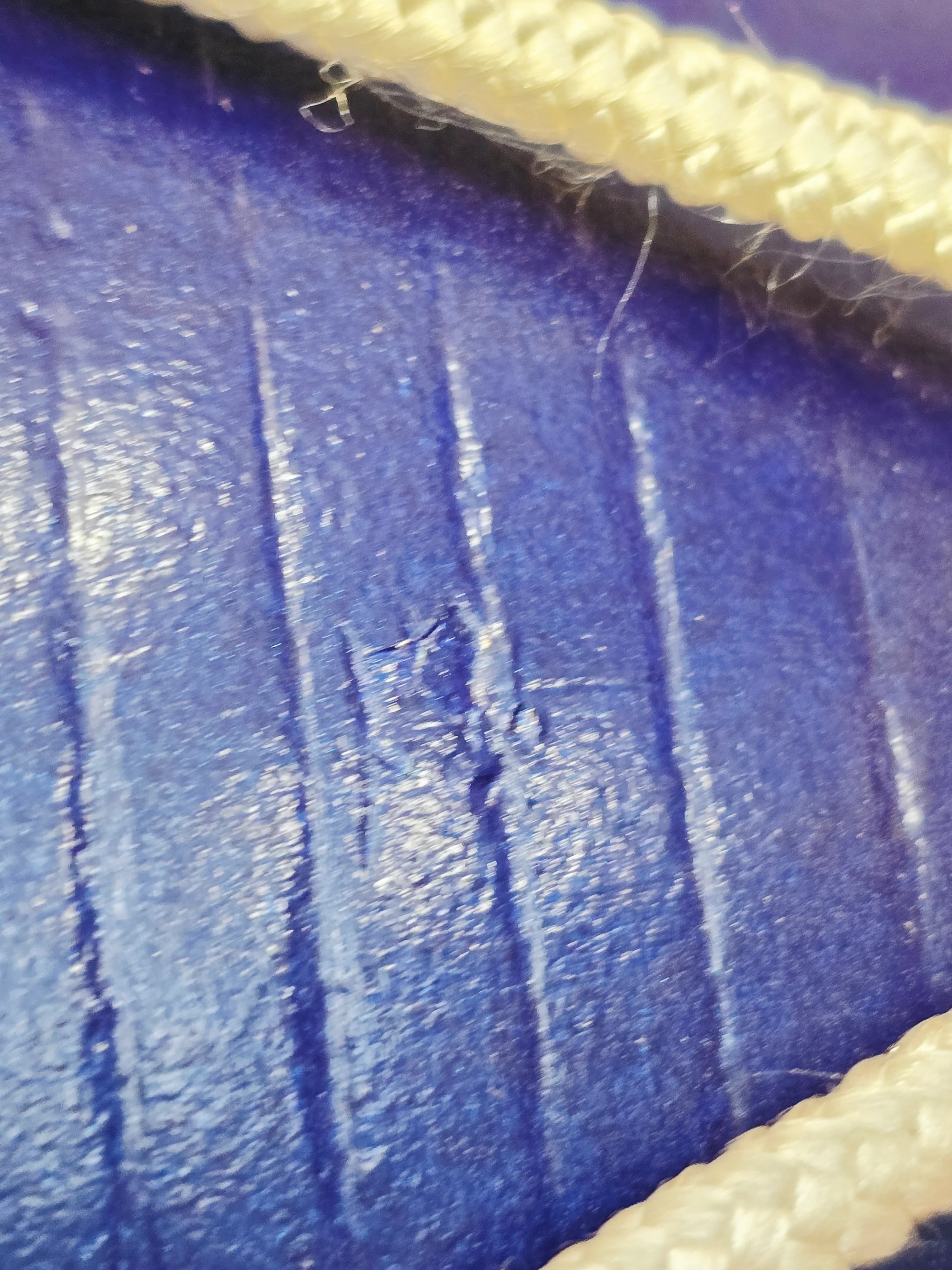 Neel Shakti — 20" Matte Navy West Indian Dholak (Black Skins) *Minor Cosmetic Blemishes - Image 9