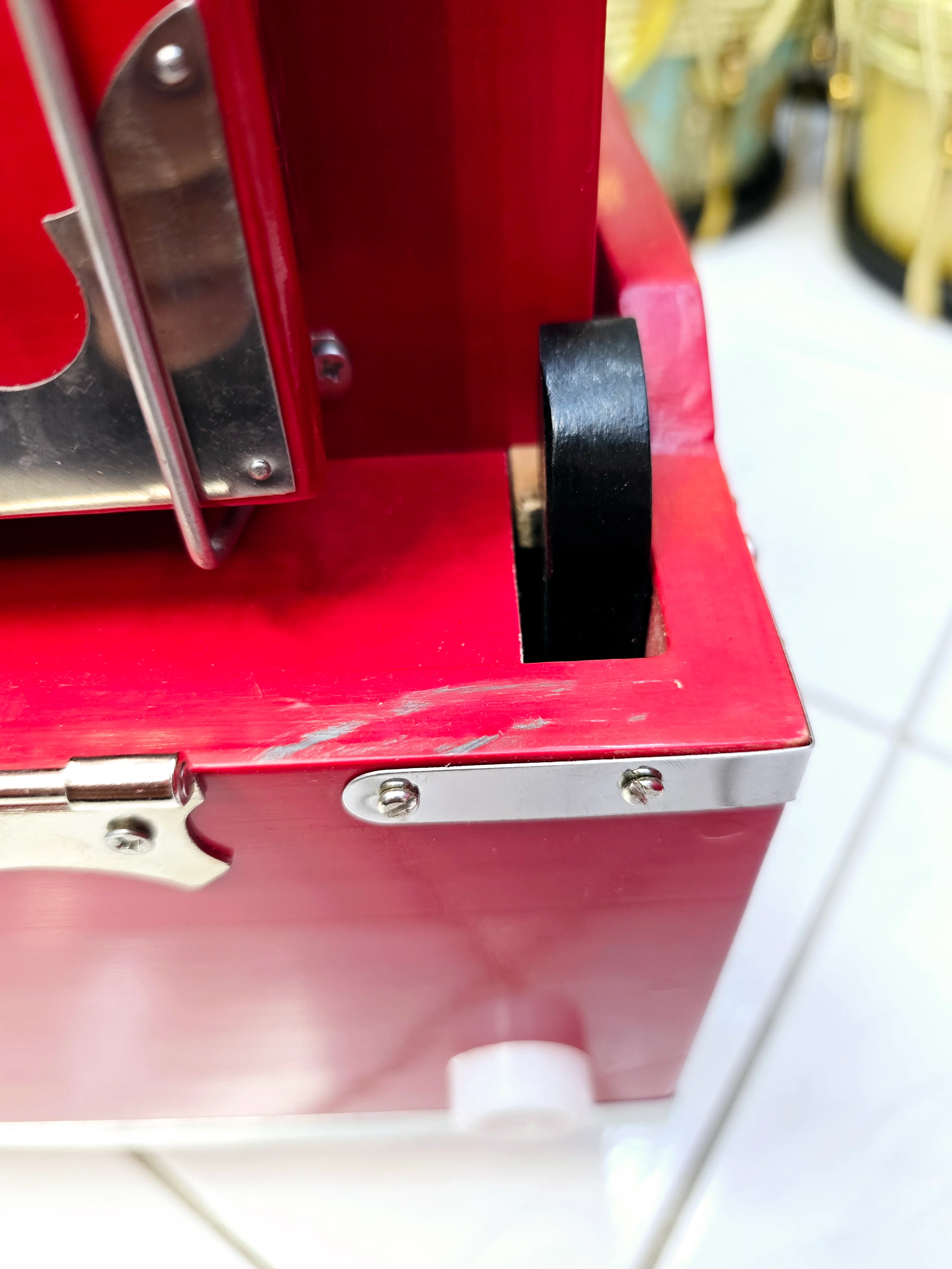 Ruby Param Traveller Harmonium – 2-Reed, Coupler (Minor Cosmetic Defects) - Image 11