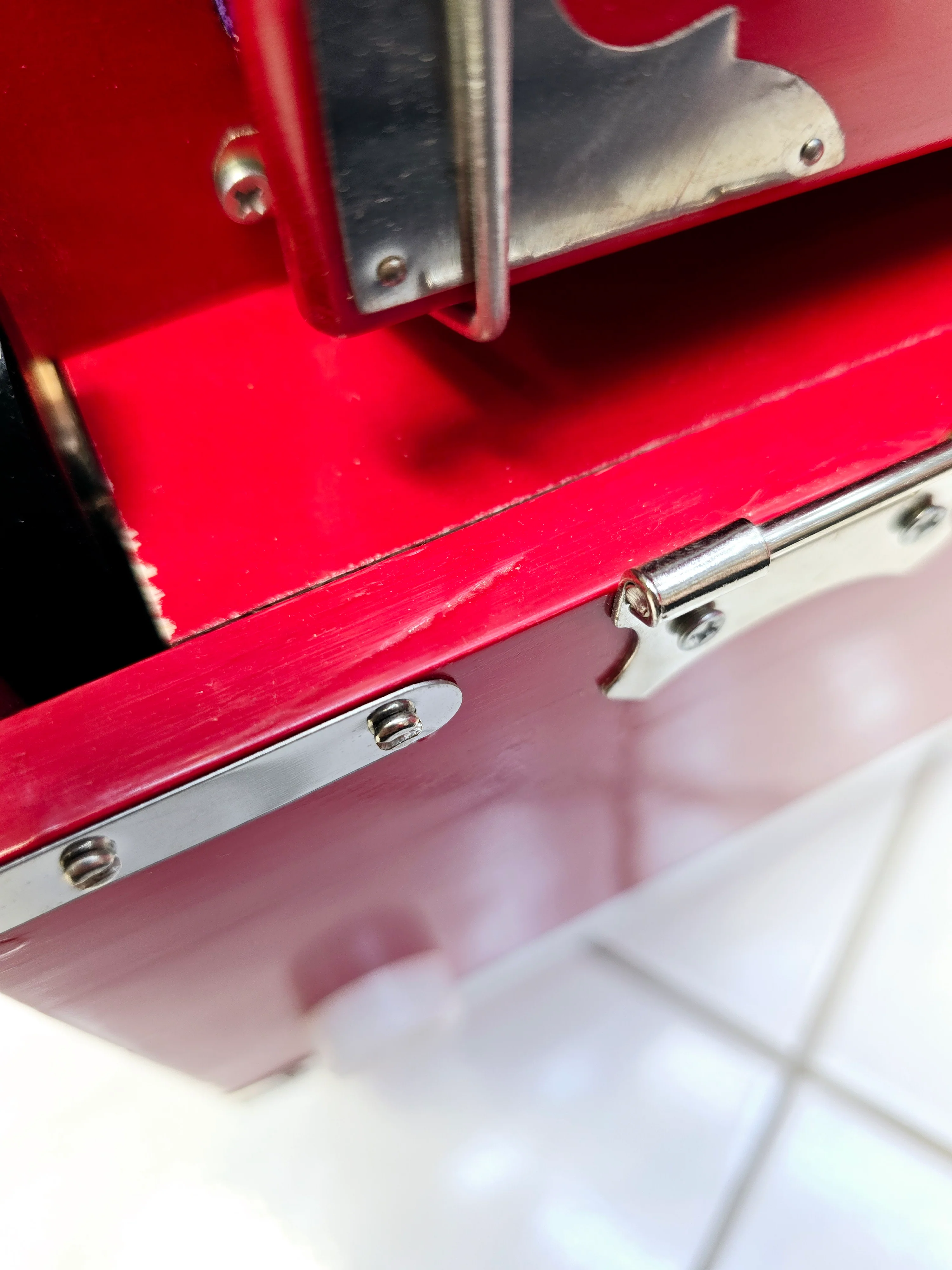 Ruby Param Traveller Harmonium – 2-Reed, Coupler (Minor Cosmetic Defects) - Image 14