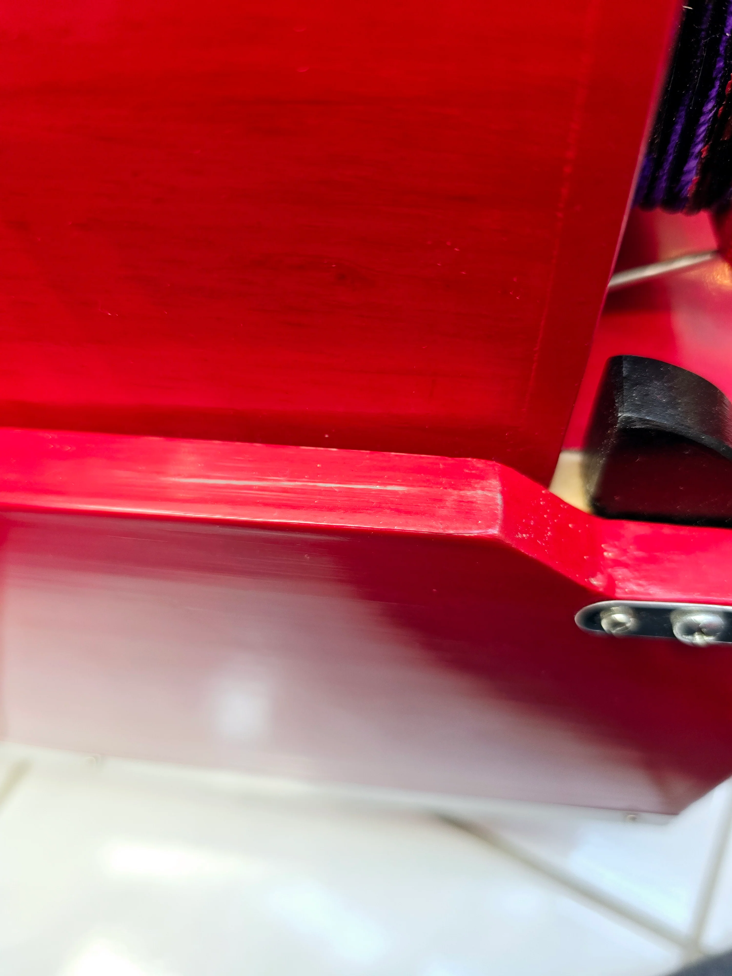 Ruby Param Traveller Harmonium – 2-Reed, Coupler (Minor Cosmetic Defects) - Image 15