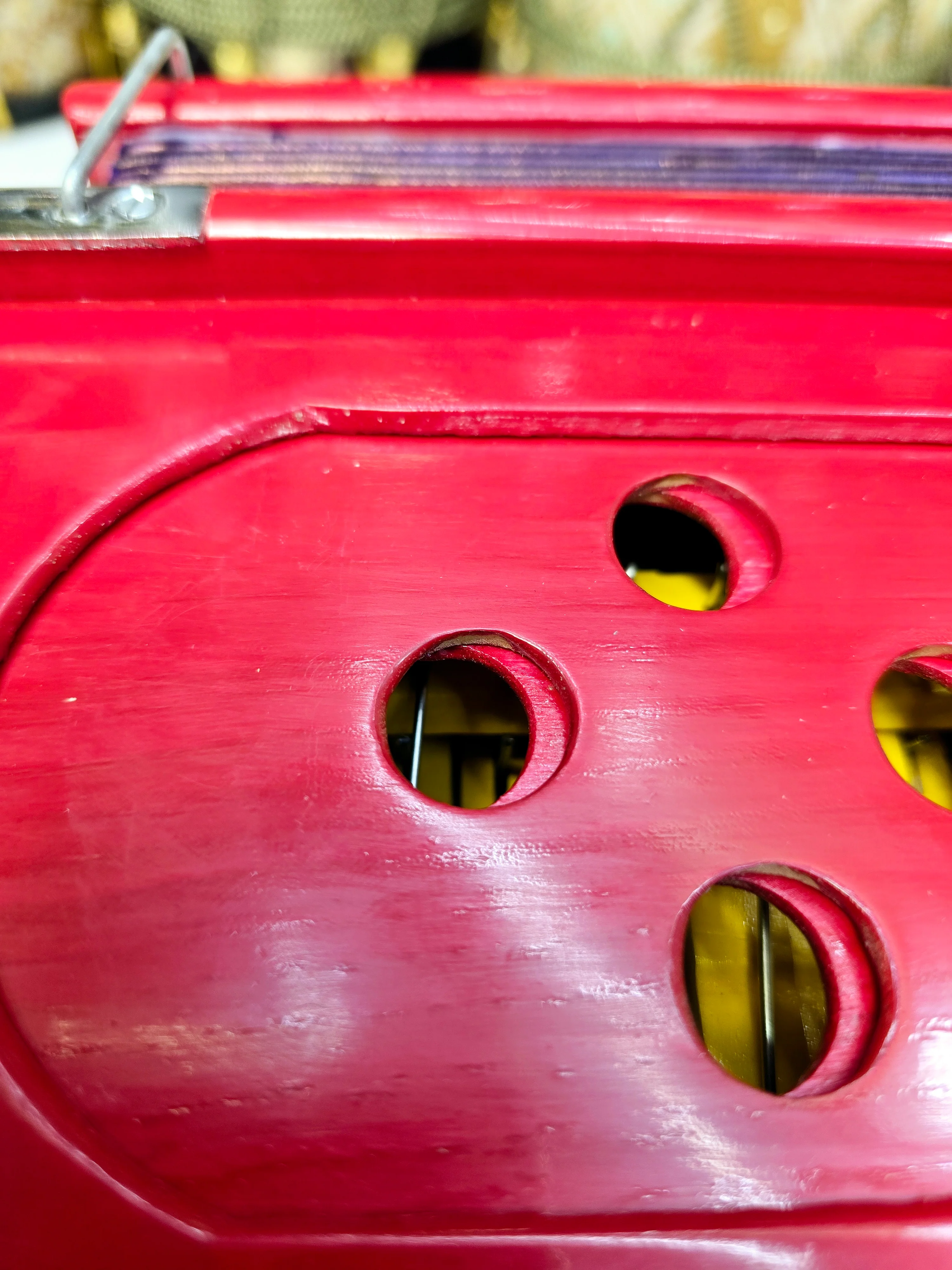 Ruby Param Traveller Harmonium – 2-Reed, Coupler (Minor Cosmetic Defects) - Image 18