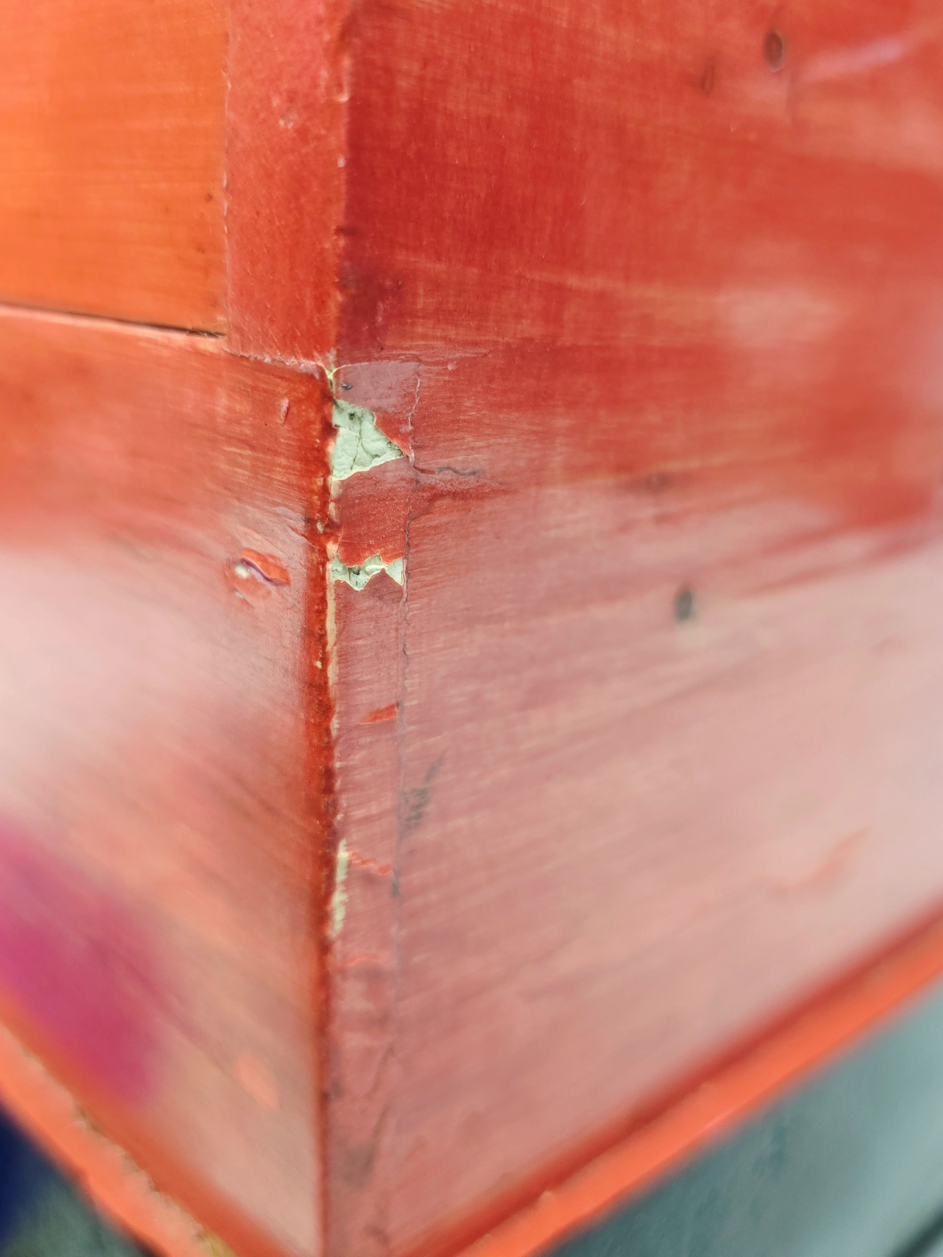 Sunset Serenade: Red-Orange Toddler Harmonium *Cosmetic Defects + Space between keys - Image 14