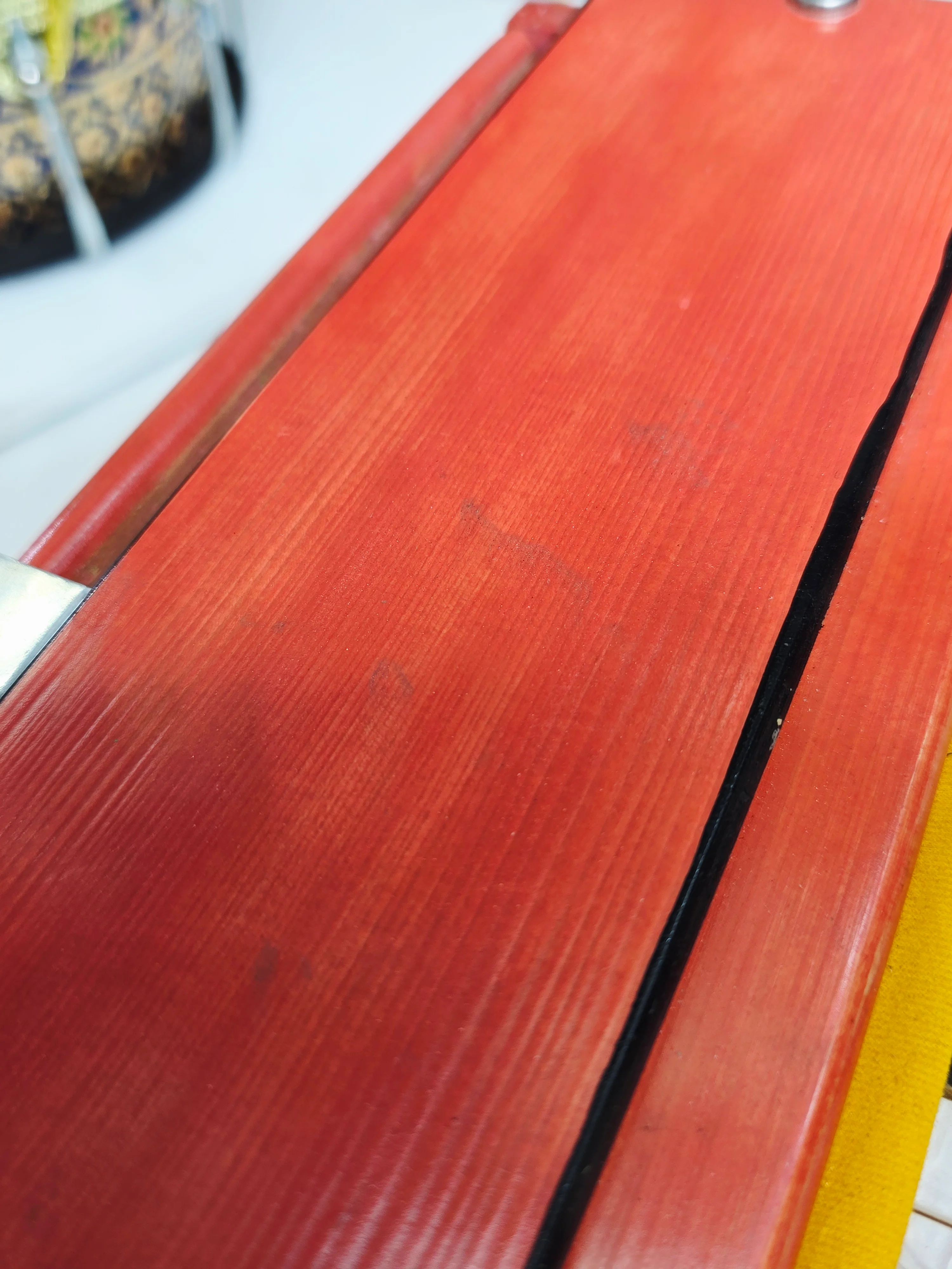 Sunset Serenade: Red-Orange Toddler Harmonium *Cosmetic Defects + Space between keys - Image 17