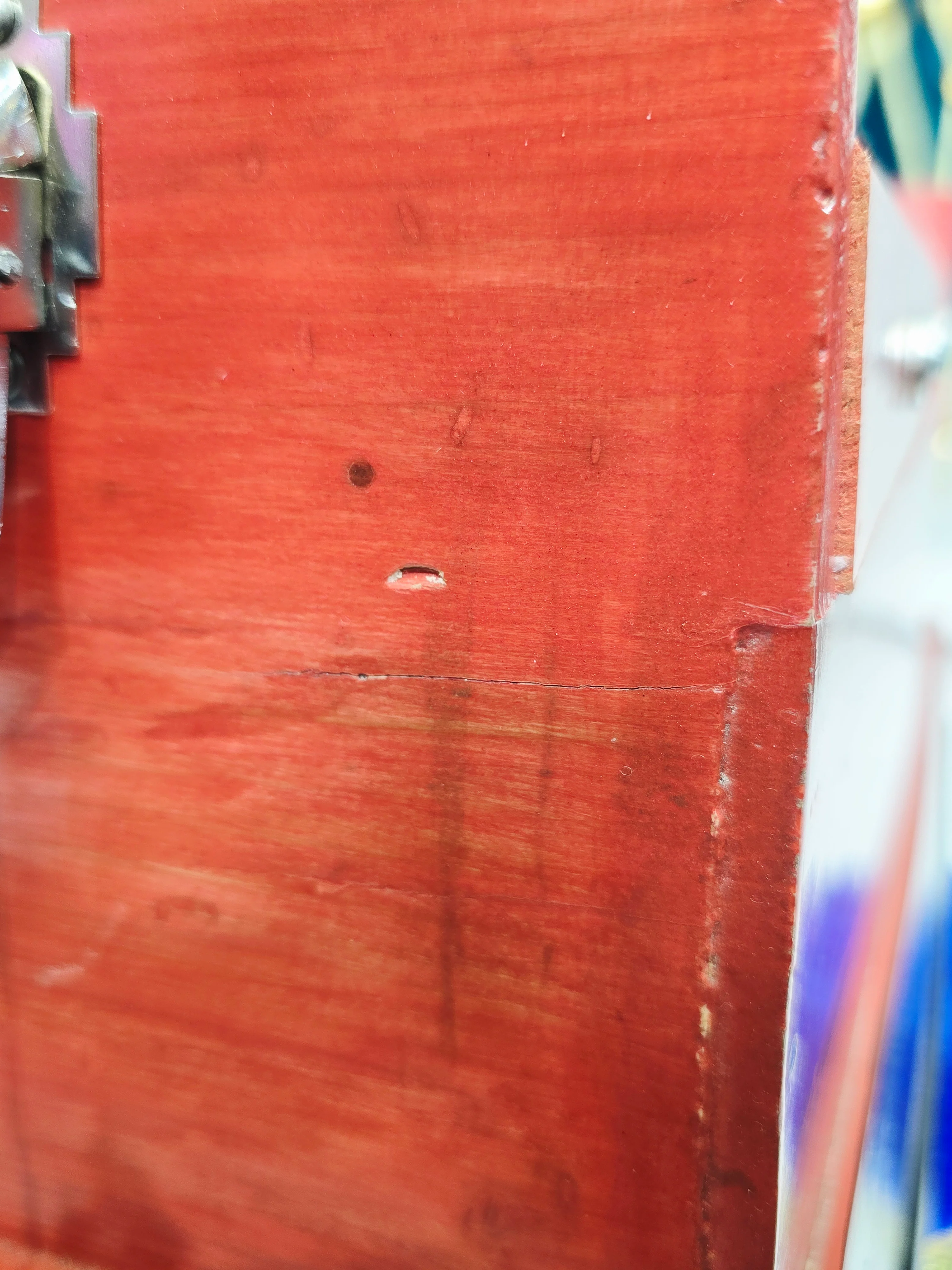 Sunset Serenade: Red-Orange Toddler Harmonium *Cosmetic Defects + Space between keys - Image 18