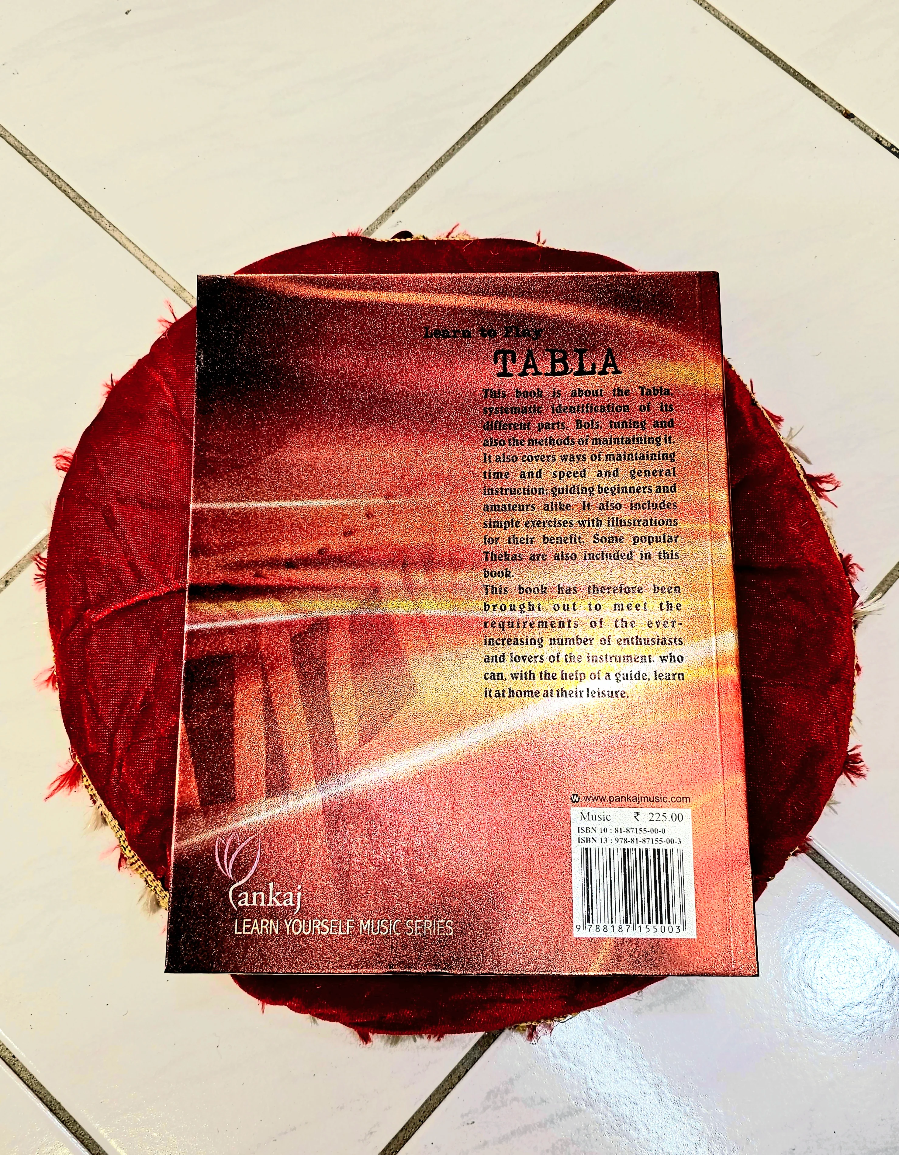 Tabla Book ("Learn to Play Tabla" By: Ram Avtar 'Vir') - Image 3