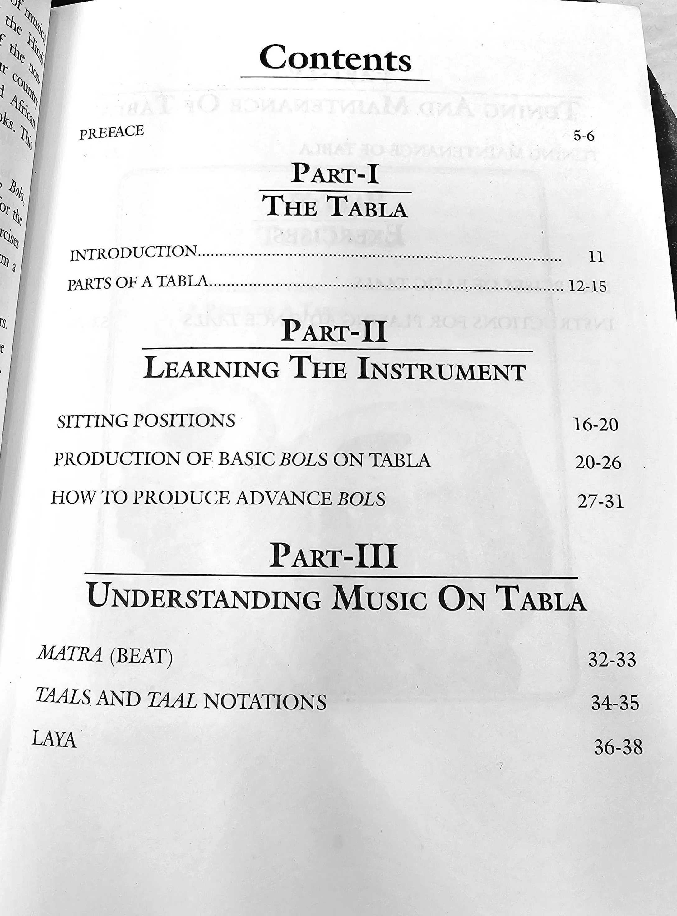 Tabla Book ("Learn to Play Tabla" By: Ram Avtar 'Vir') - Image 5